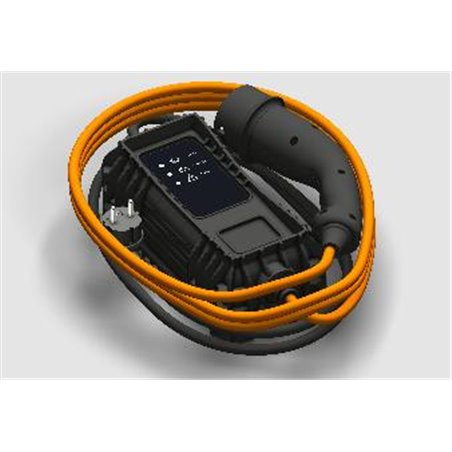 Câble de chargement mode 2 (1,8 kW) type E+F, longeur: 6 m
