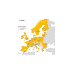 Carte de navigation pour DVD90 Navi, Europe 2014/2015