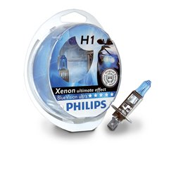 Ampoules halogènes H1, Philips BlueVision ultra