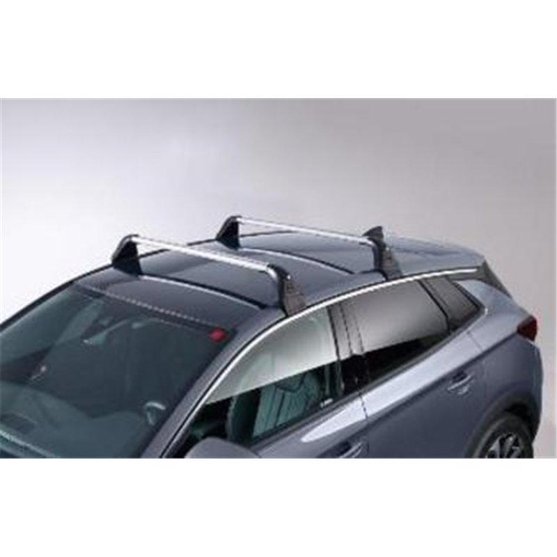 Barres de toit aluminium pour véhicules sans rails de toit