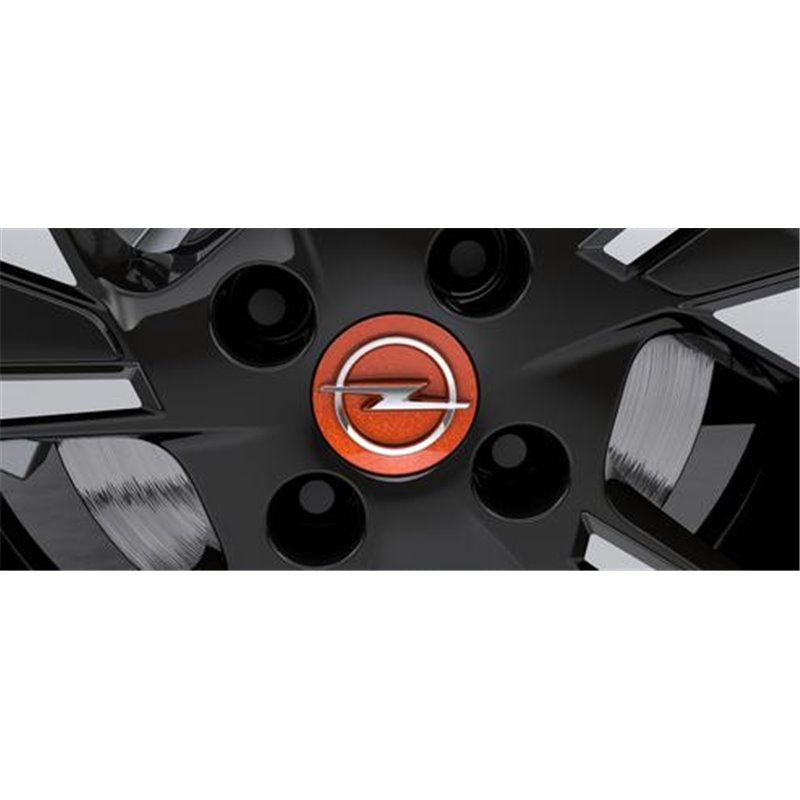 Cache-moyeux Pour Opel Mokka 2020-2023 - 4 Pièces Argenté 54 Mm, Protection Jante, Logo, Facile à Installer