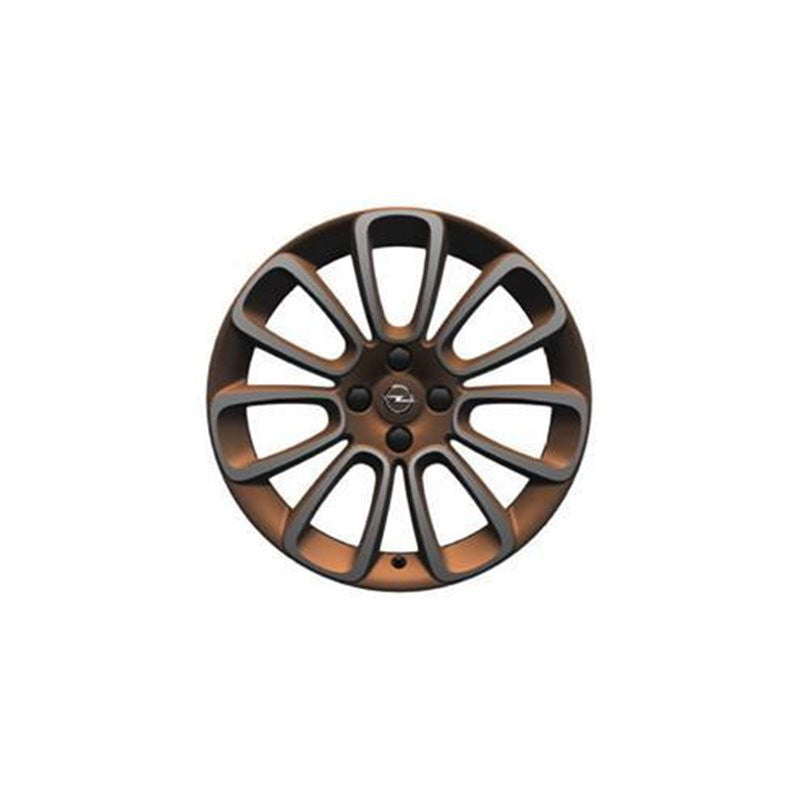 Jante alliage 17", design "Roulette" (couleur au choix) - Opel Adam