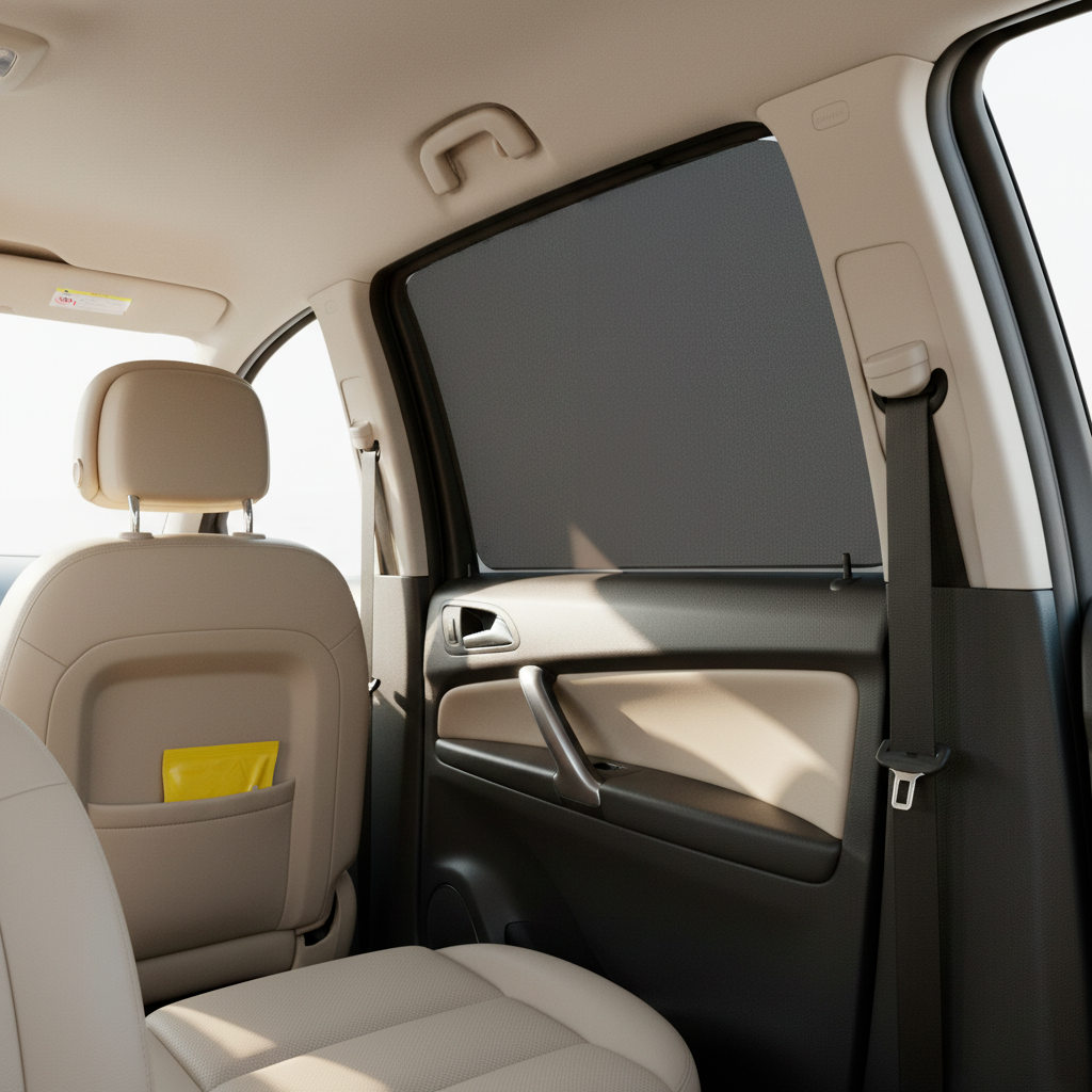 Pare-soleil pour vitres arrière - Opel Zafira C Tourer- vue intérieure 